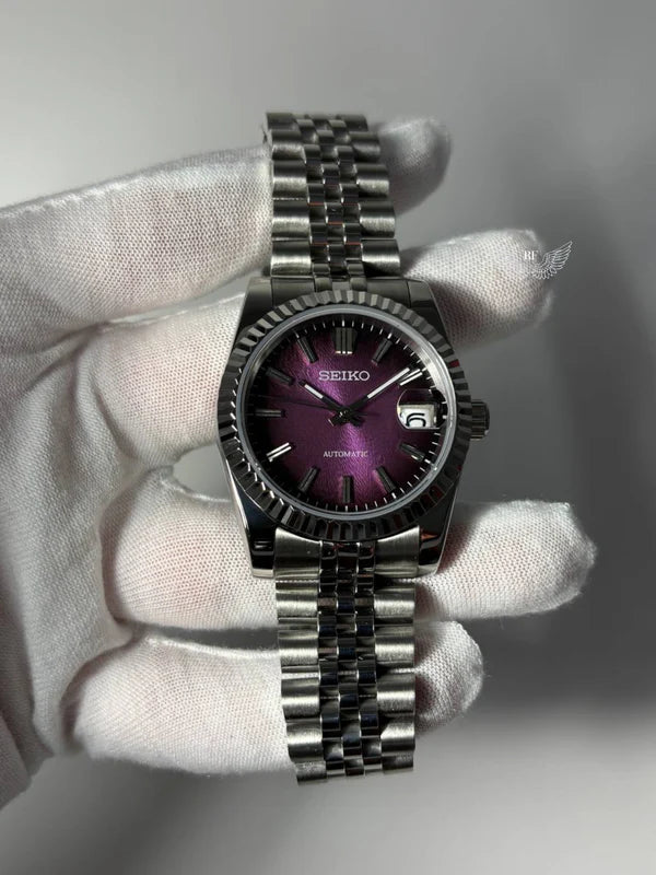 Purple   Textured   Dial
